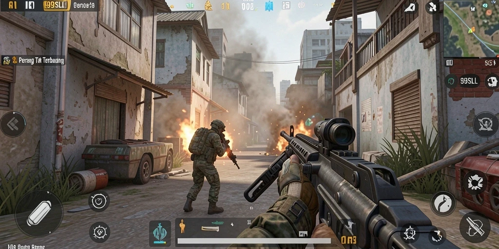 Gameplay seru di 99SLL dengan grafik realistis.