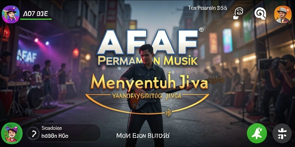 Screenshot AFAF menampilkan gameplay yang seru dan interaktif.