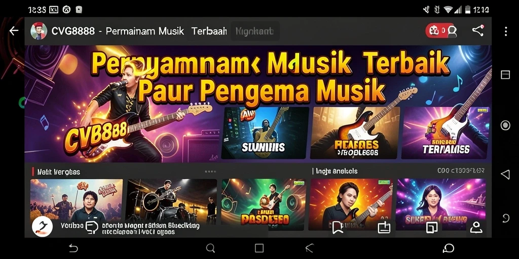 Tampilan gameplay CVG8888 yang seru dan warna-warni.