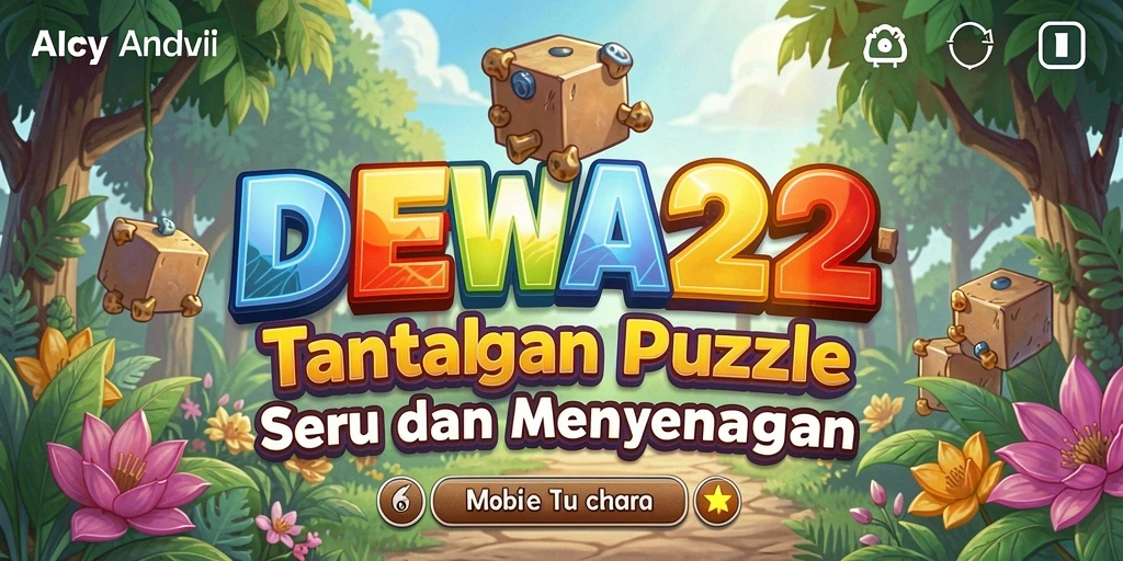 Tampilan gameplay DEWA22 yang menantang dan seru.
