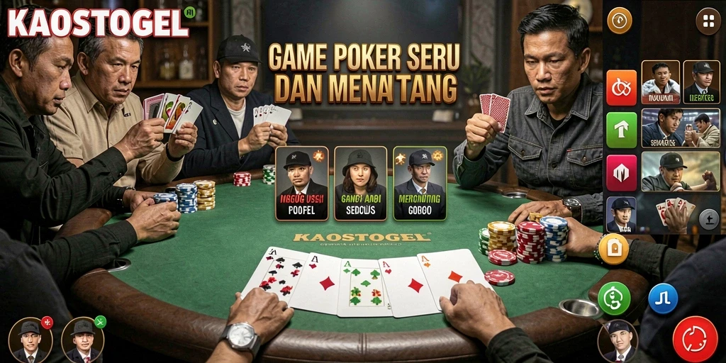 Tampilan gameplay KAOSTOGEL yang menawan dan penuh aksi.