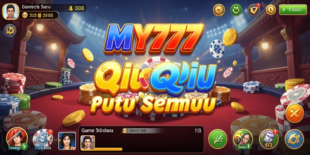 Tampilan menarik dari gameplay QiuQiu MY777.