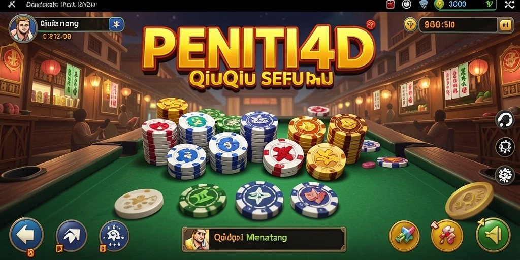 Tampilan gameplay penuh aksi dari PENITI4D.