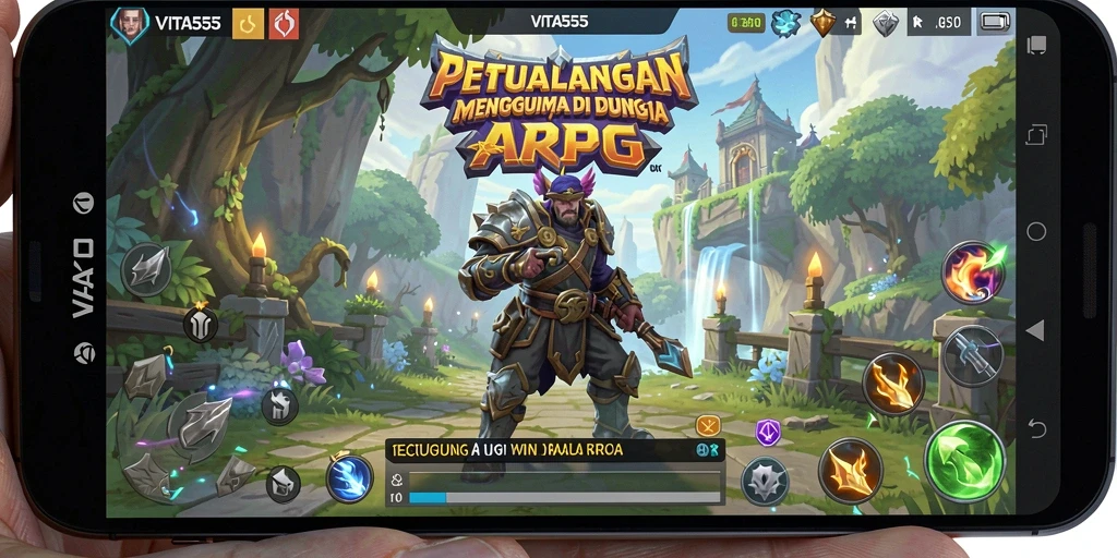 Tampilan gameplay VITA555 yang mendebarkan dan penuh aksi.