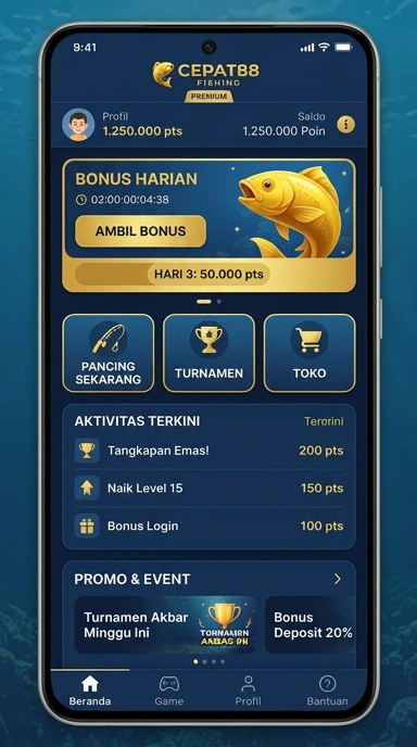Screeshot proses pengunduhan aplikasi di cepat88.